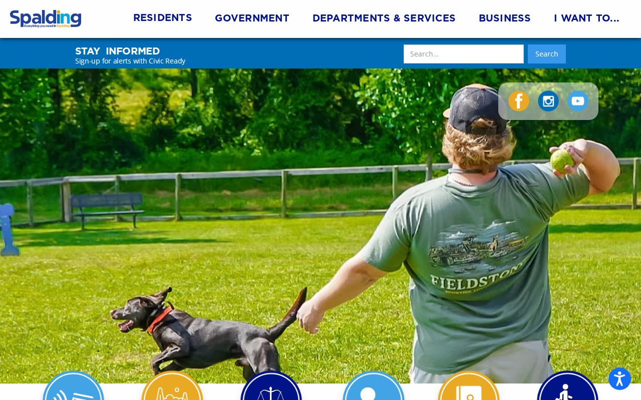 Spalding County criminal history government records gateway